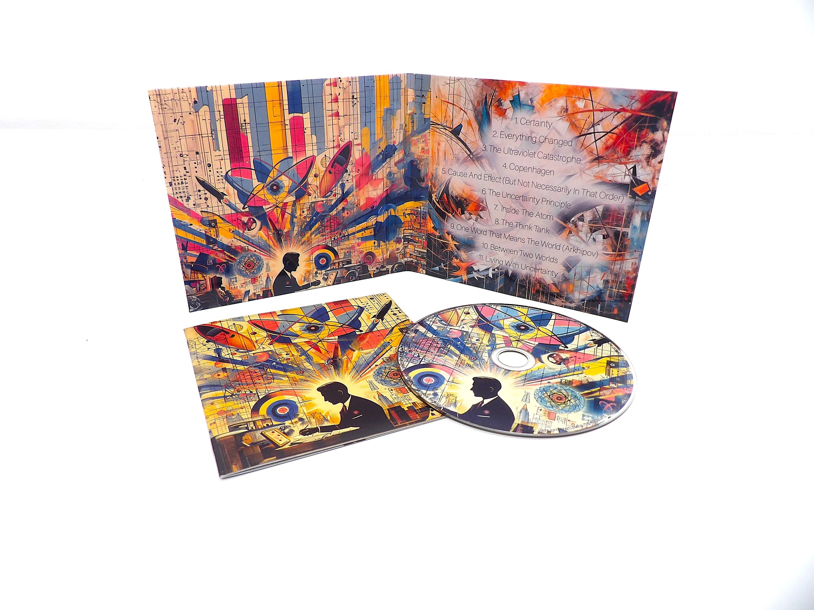 Alpha Duplication - Replicated CD and booklet in 4 Panel Digisleeve Gloss finished