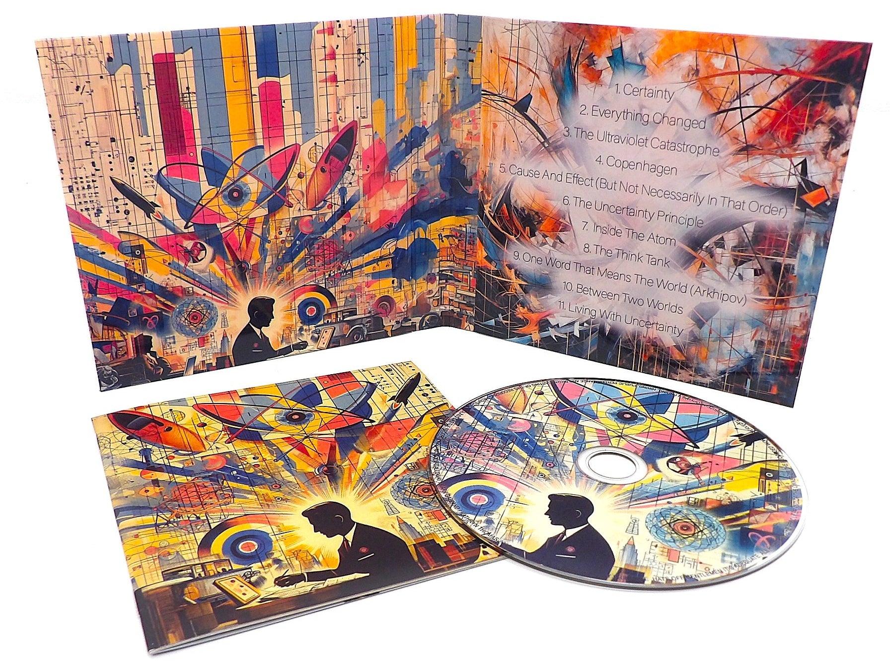 Alpha Duplication - Replicated CD and booklet in 4 Panel Digisleeve Gloss finished