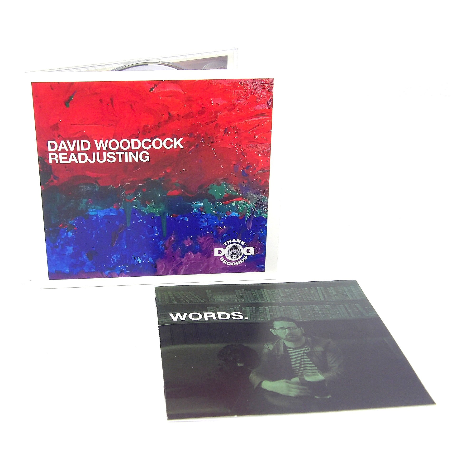 David Woodcock 4 panel CD digipack by Alpha Duplication