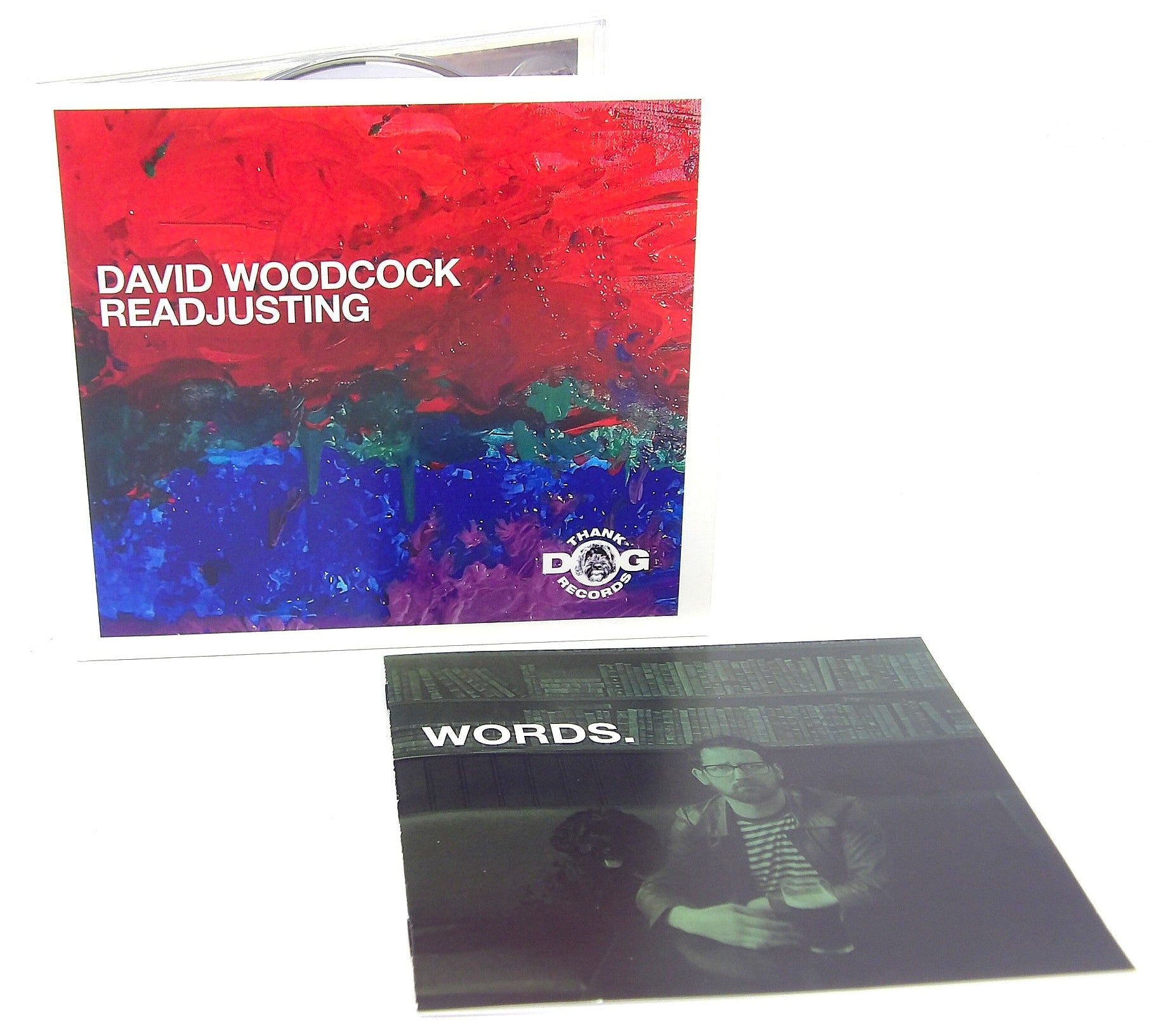 David Woodcock 4 panel CD digipack by Alpha Duplication