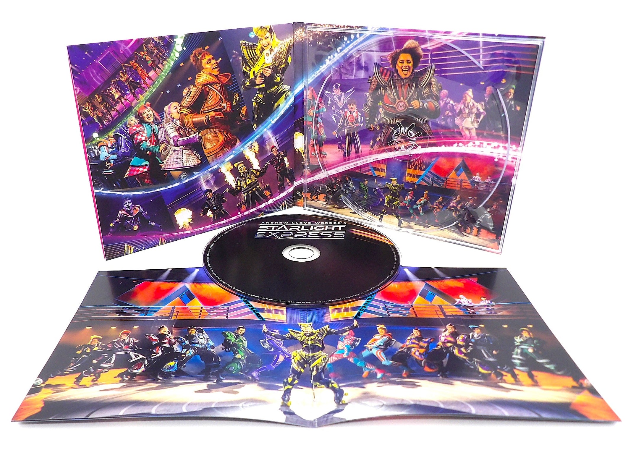 4 panel CD digipack with booklet by Alpha Duplication for Starlight Express