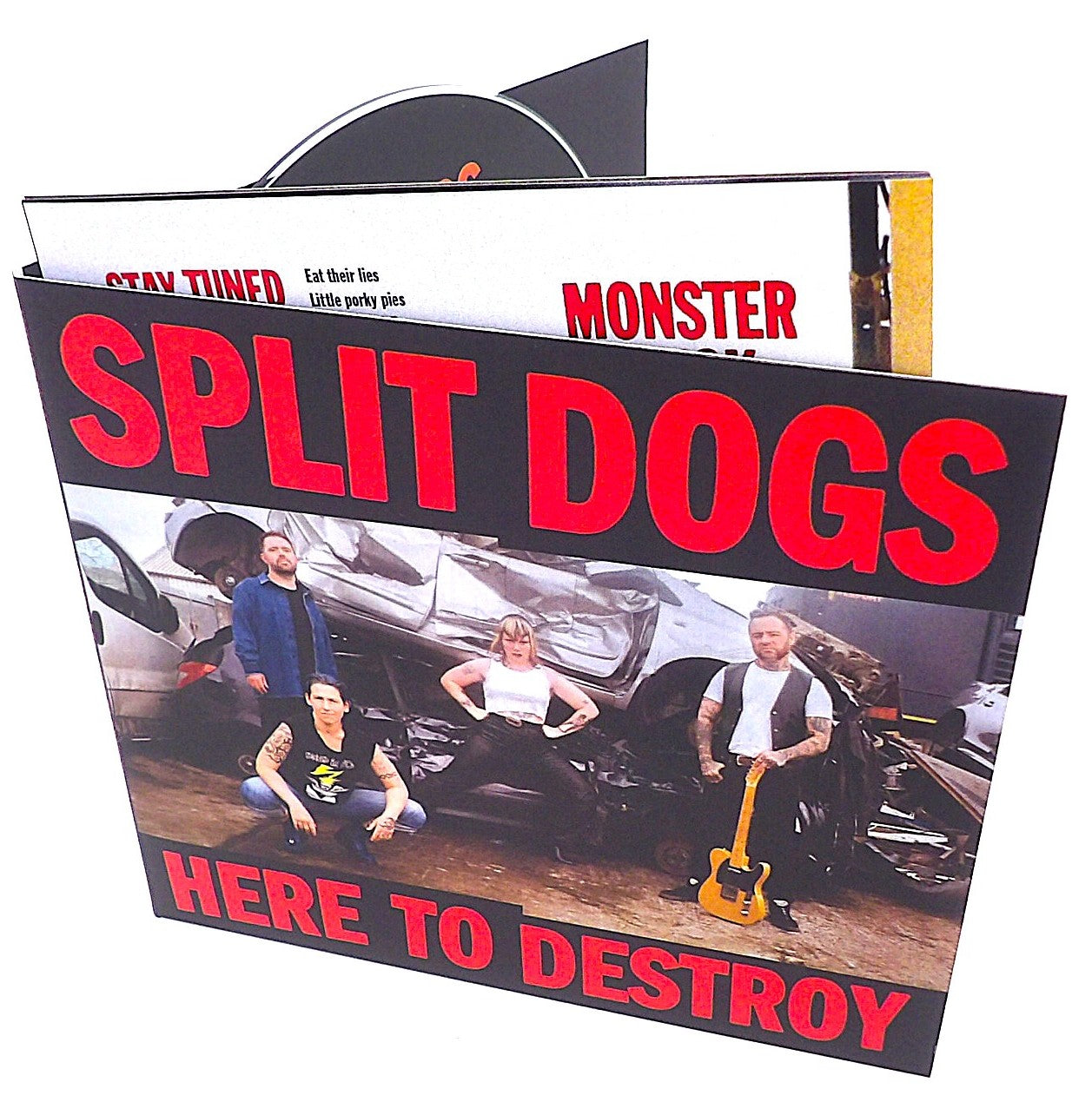 Alpha Duplication 4 Panel CD Digifile with booklet - Split Dogs