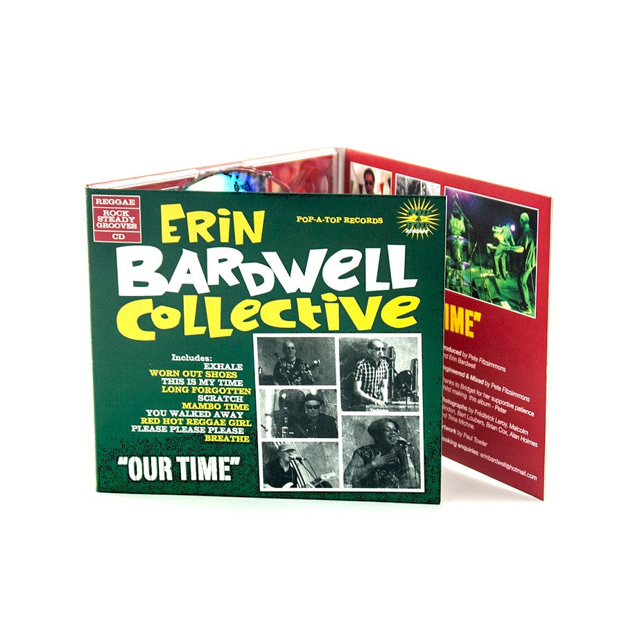 Erin Bardwell Collective 6 panel Reggae CD digipack by Alpha Duplication