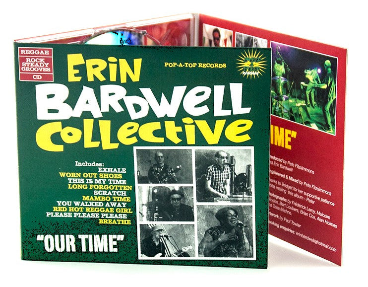 Erin Bardwell Collective 6 panel Reggae CD digipack by Alpha Duplication