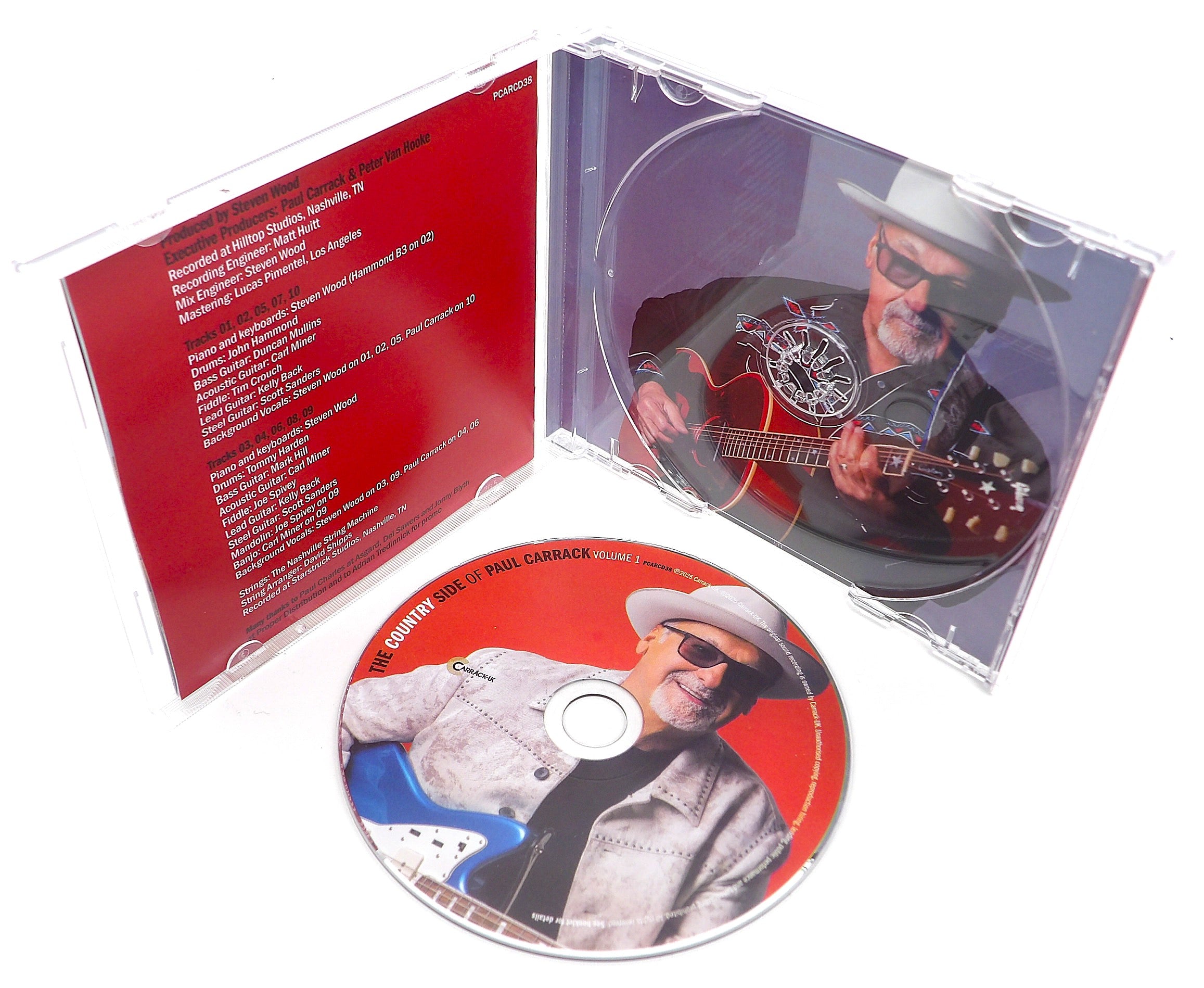 Paul Carrack Jewel Case CD Package by Alpha Duplication