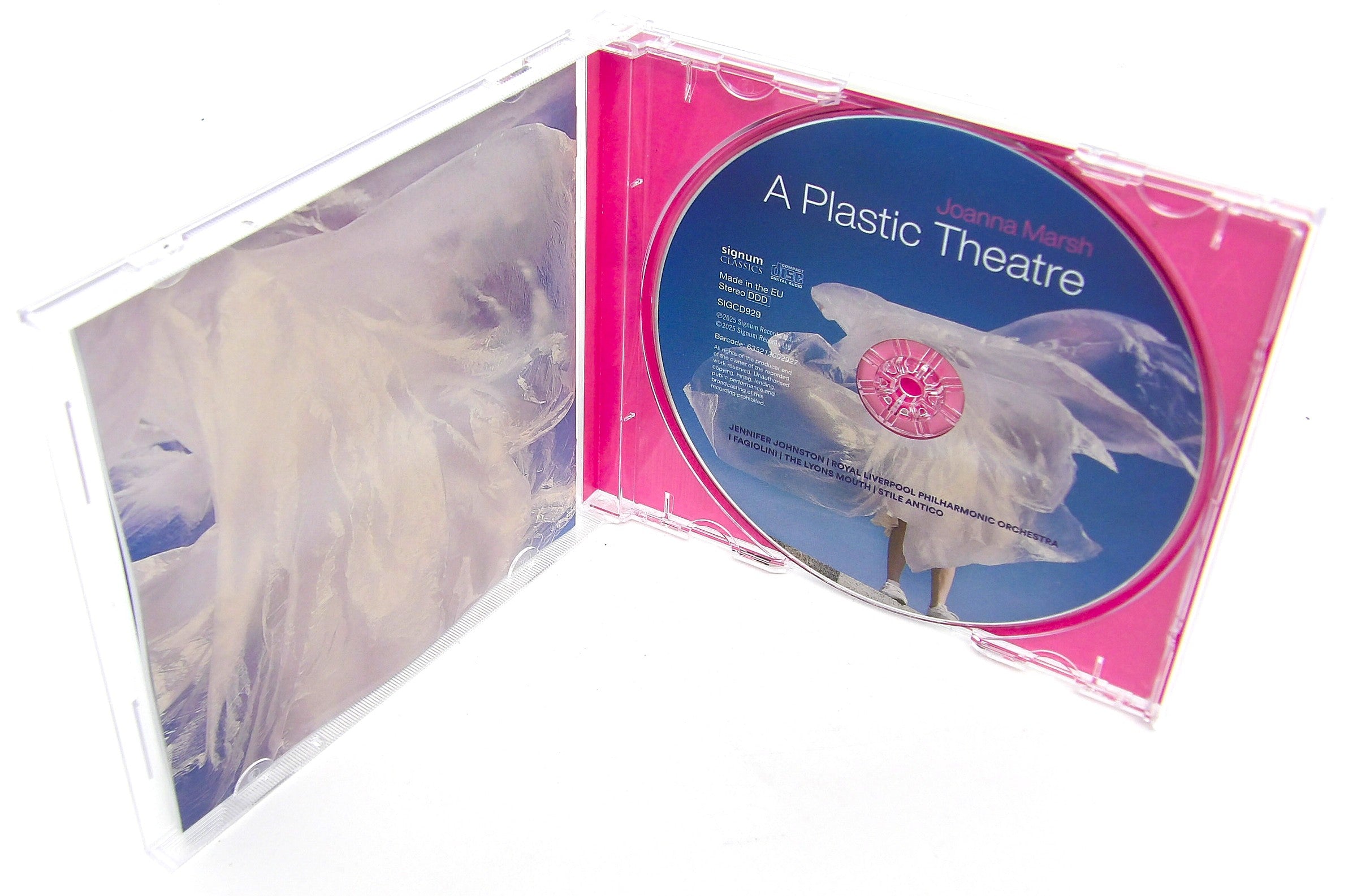 Jewel Case CD packaging by Alpha Duplication - Joanna Marsh