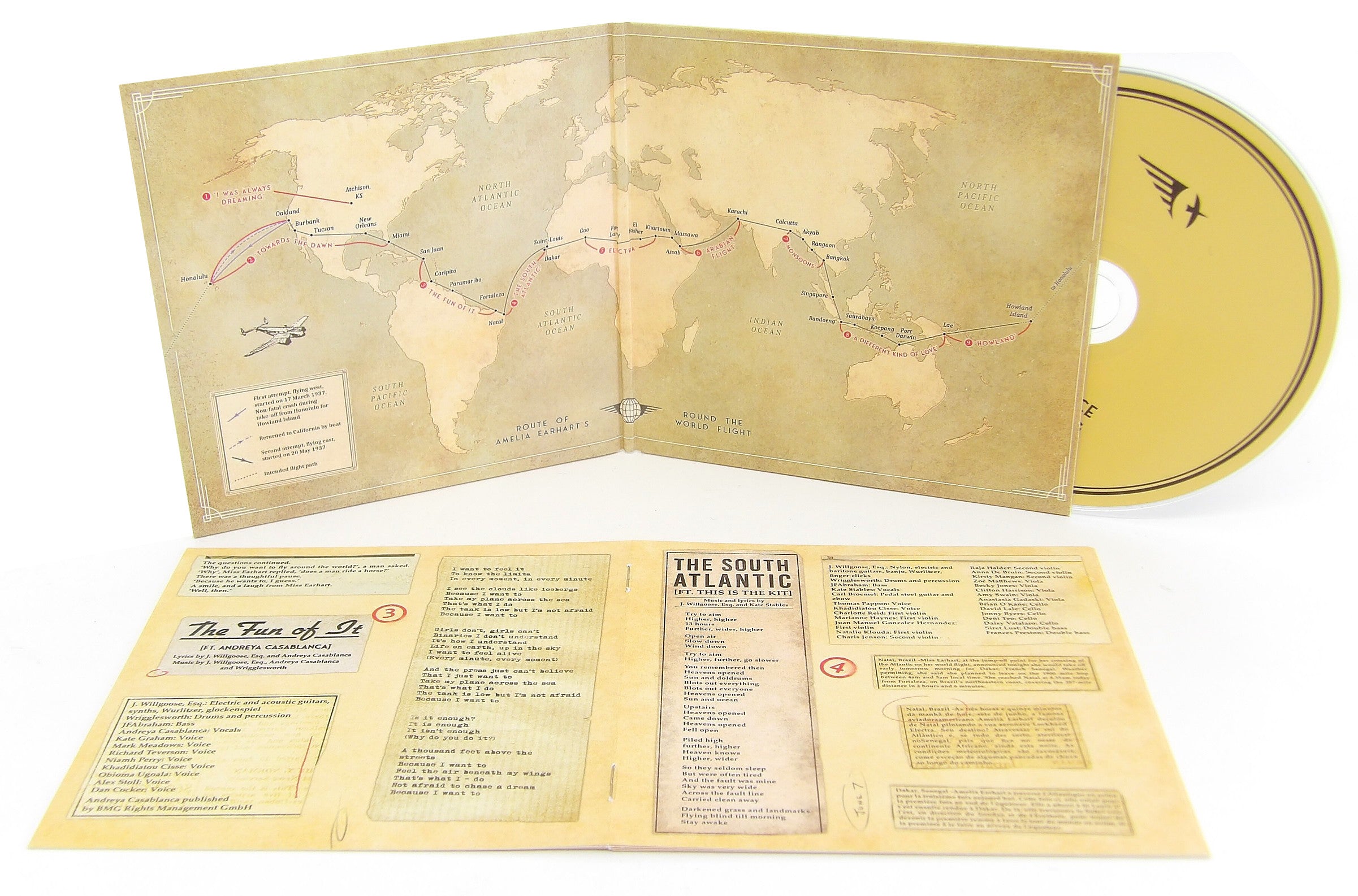 CD in Vinyl Style Remus Wallet by Alpha Duplication