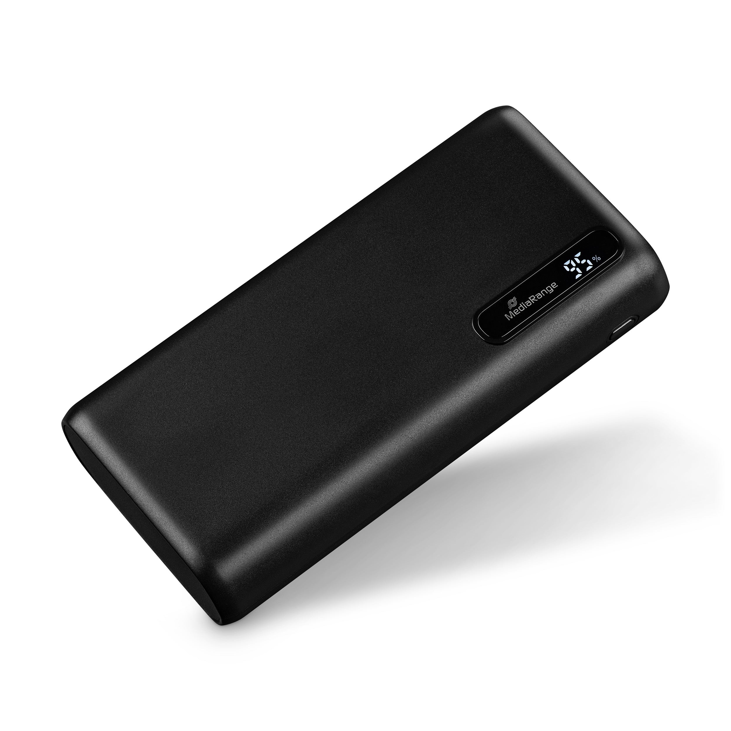 MR756 MediaRange Mobile charger, Powerbank 20.000mAh with battery level;LCD, 2x USB-A and 1x USB-C®