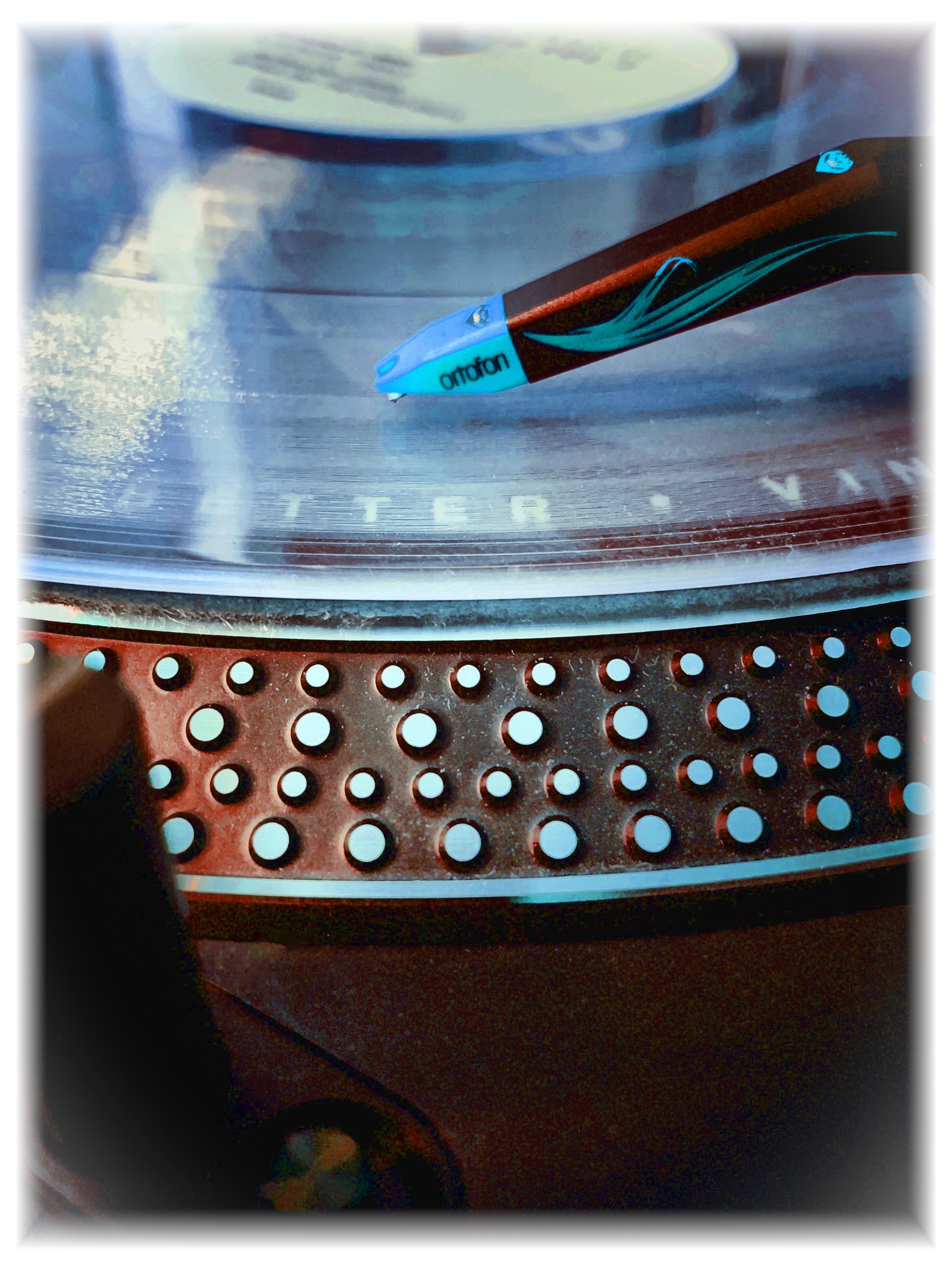 Alpha Duplications blue Ortofon needle WC turntable