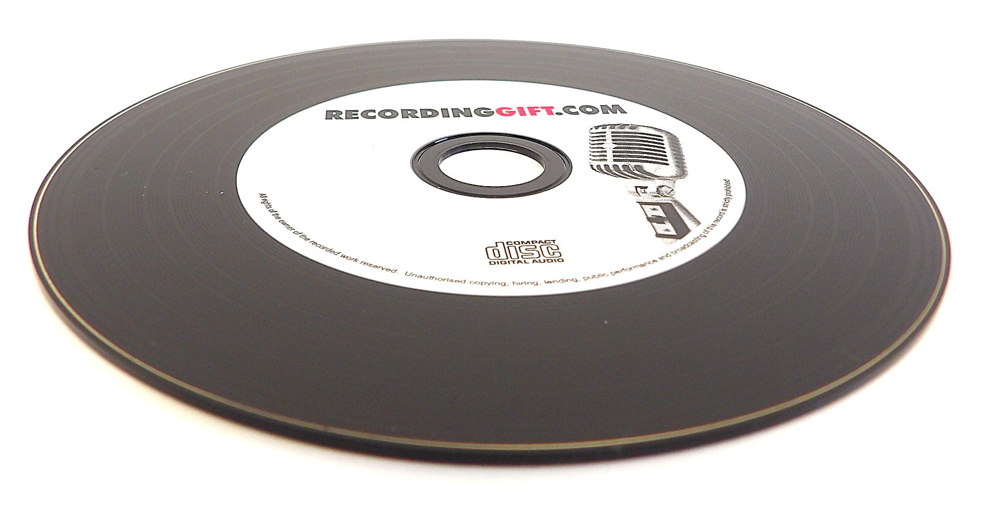 Groove imitation Vinyl CD printed by Alpha Duplication