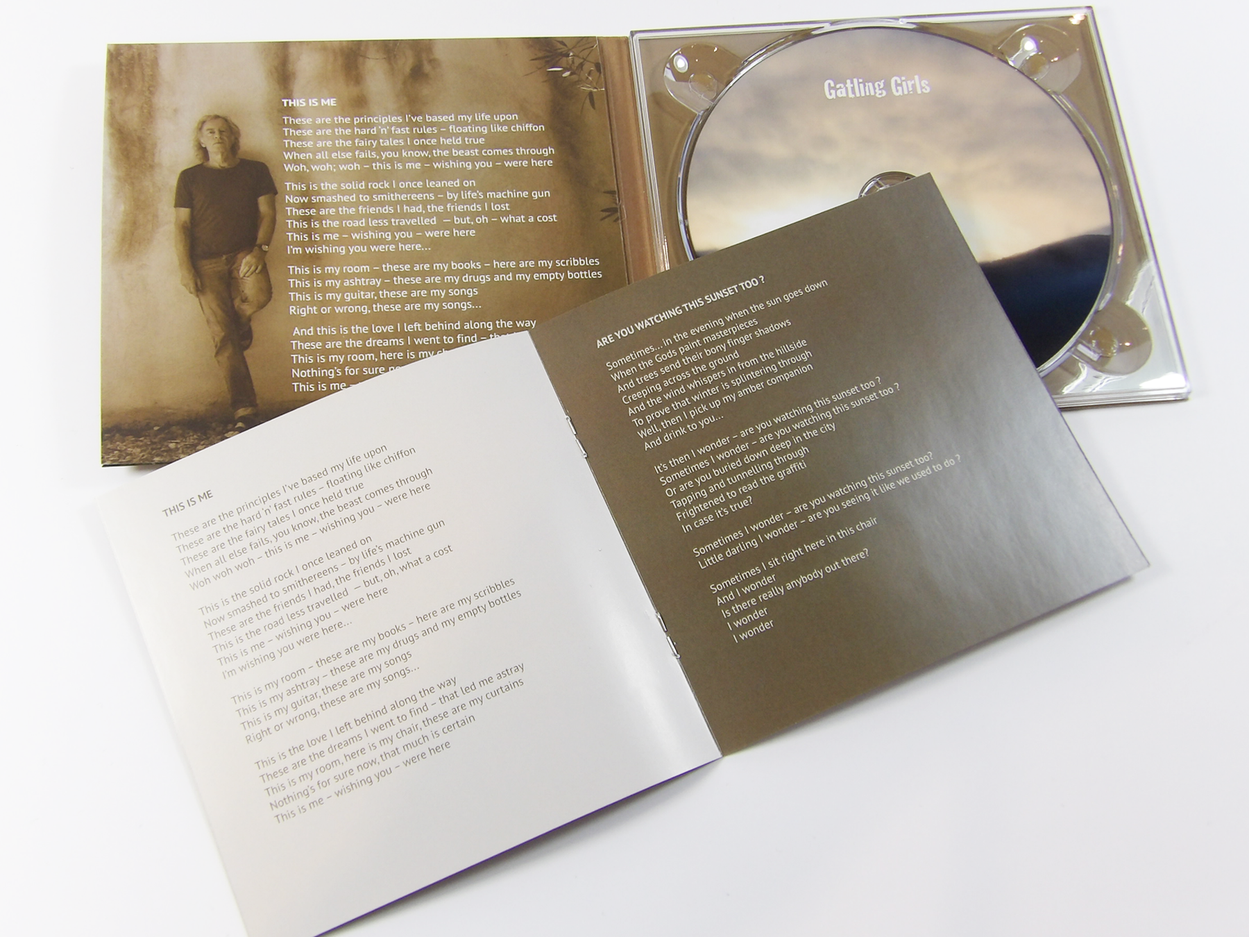 CD + 4 Panel Digipack + Booklet