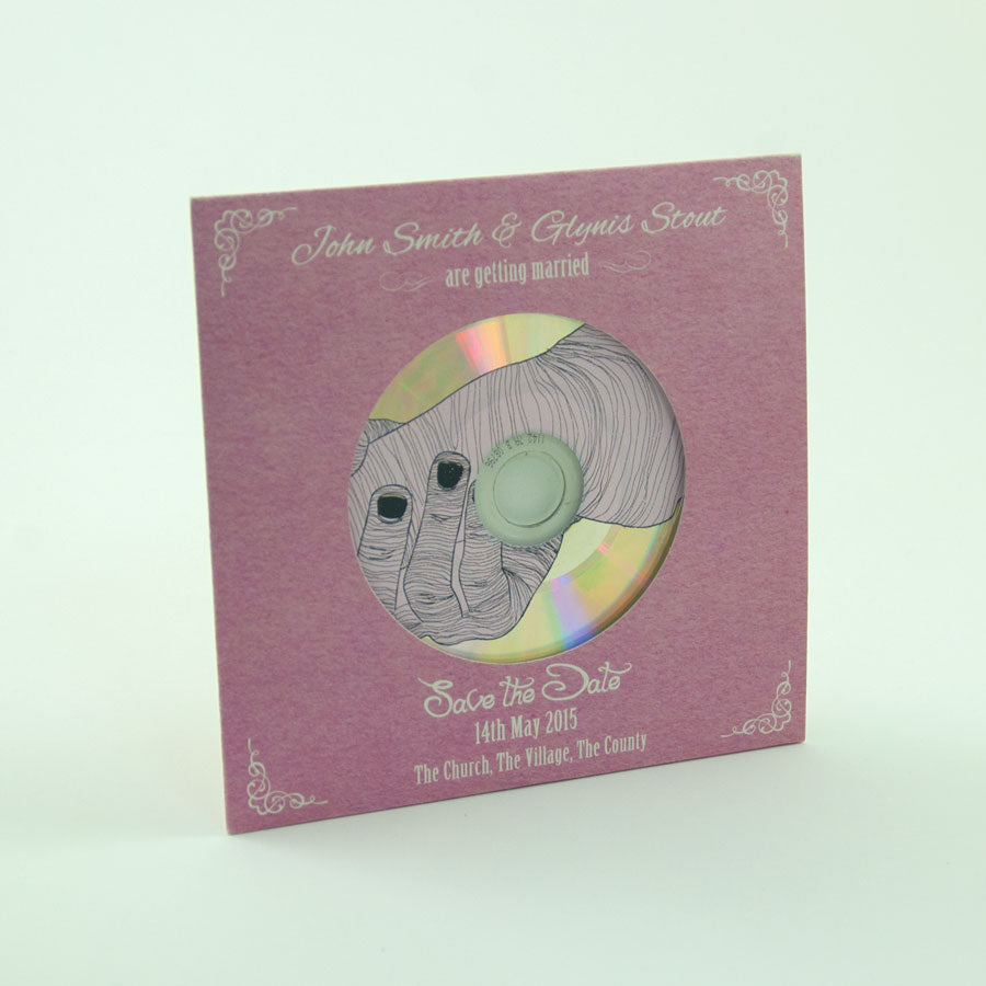 CD + Vinyl Style Card Wallet