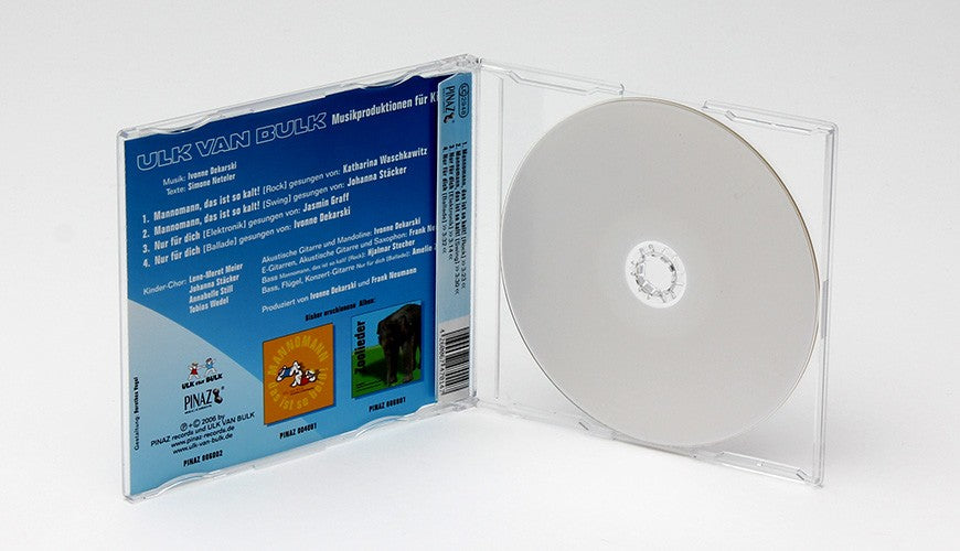 CD + Maxi Jewel Case & J-Card Inlay