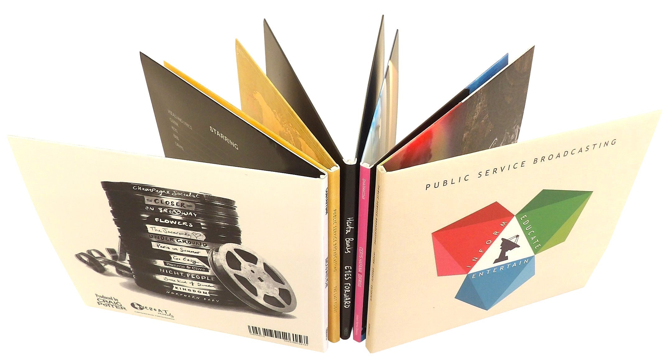 CDs in Vinyl Style Packages