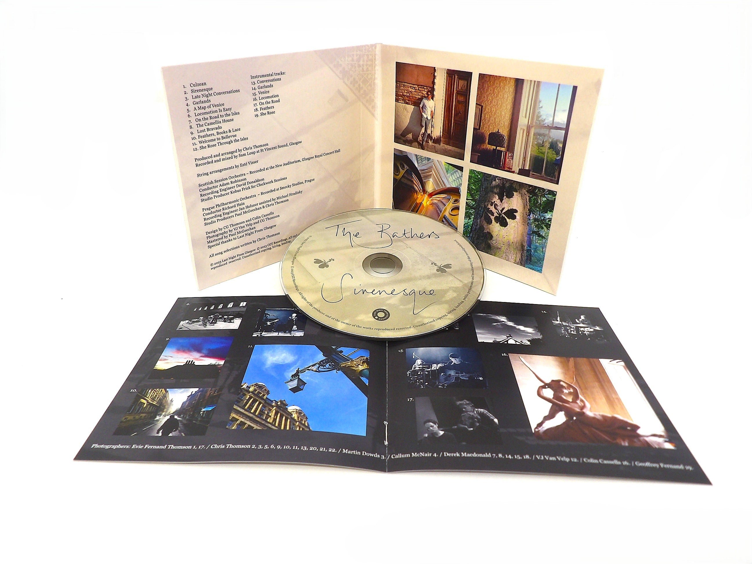 Alpha Duplication -  Replicated CD and booklet in 4 Panel Digisleeve The Bathers