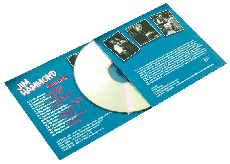 Jim Hammond Lancing CD packaging by Alpha Duplication