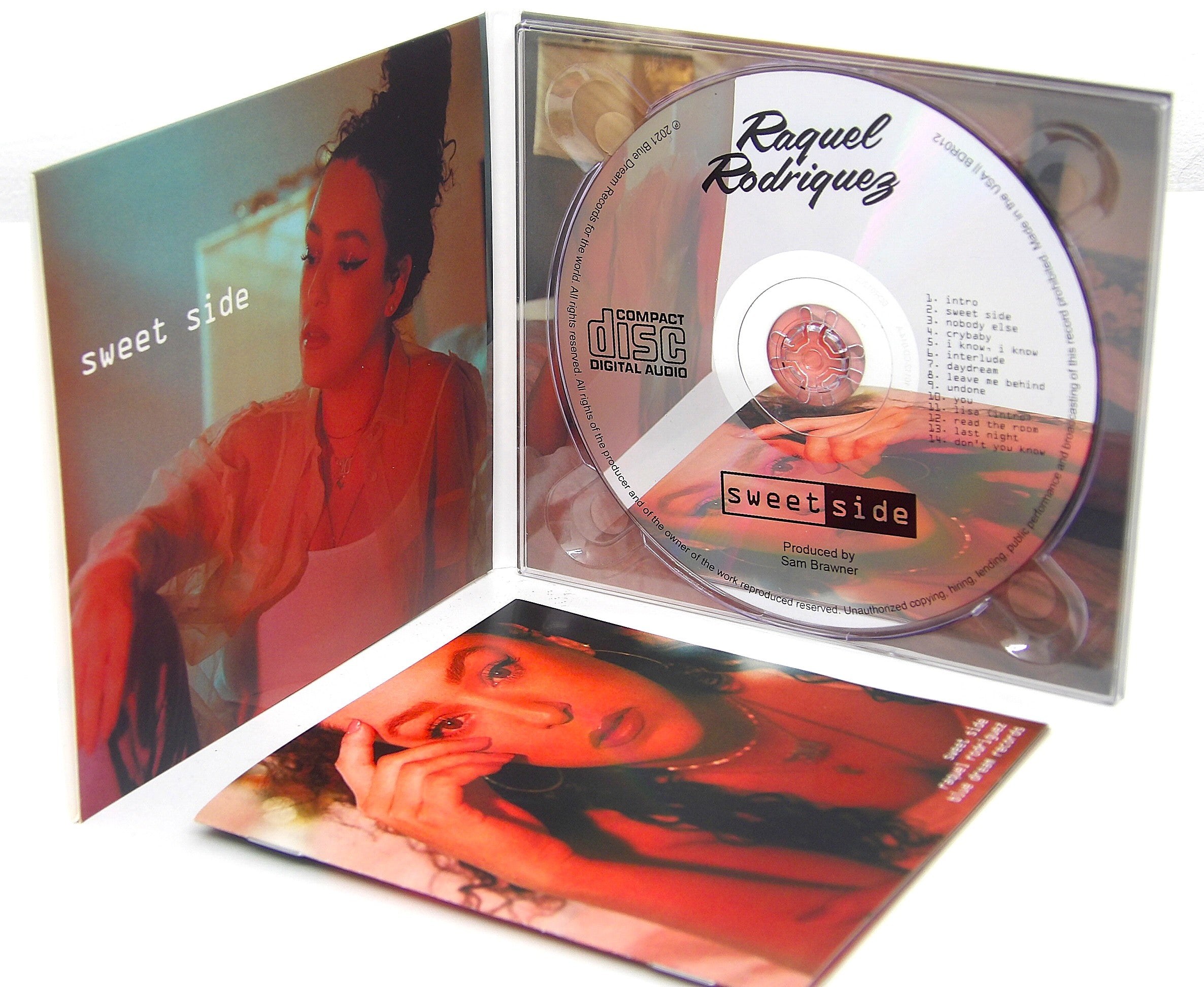 4 panel CD digipack with booklet by Alpha Duplication for Raqul Rodriguez