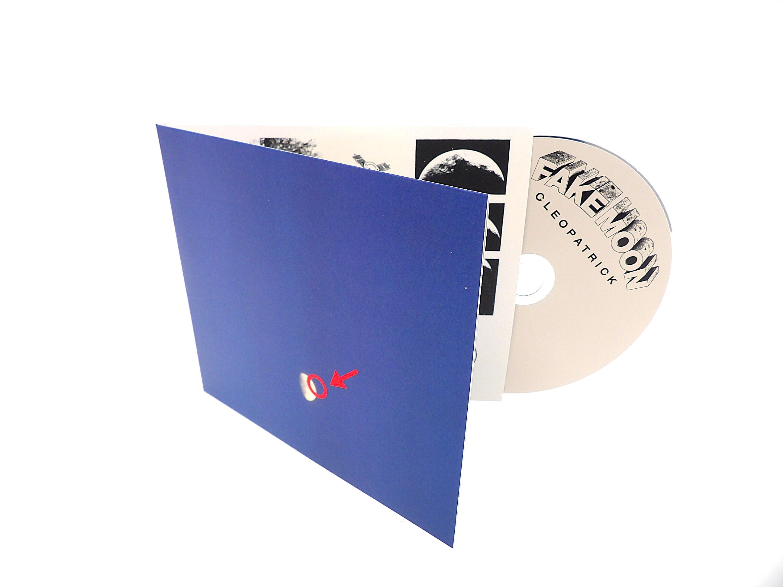 Fake Moon 4 Panel Digisleeve CD packaging from Alpha Duplication