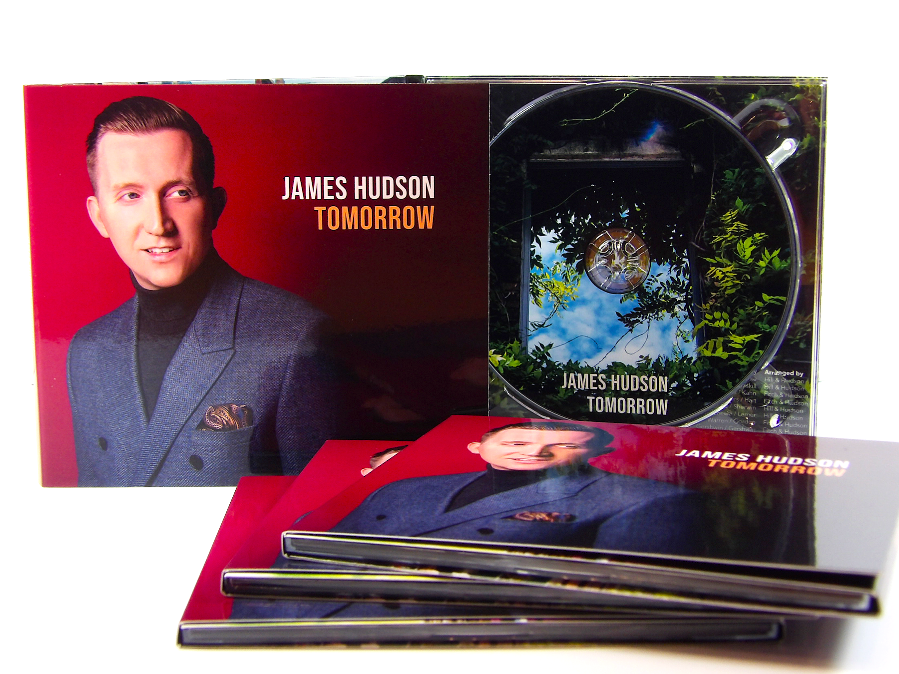 Outside James Hudson - Tomorrow 6 panel CD digipack by Alpha Duplication