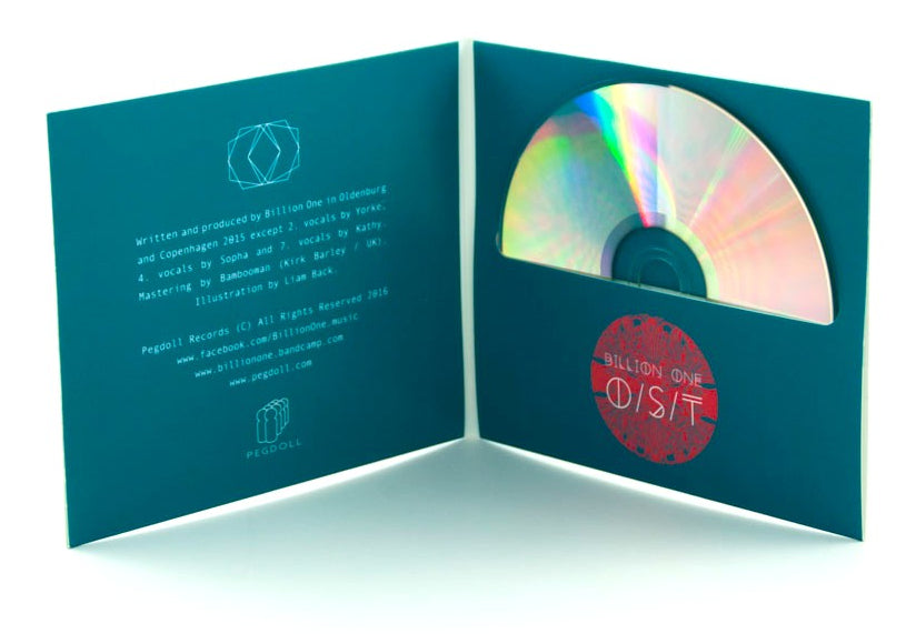 CDs in 4 Panel Digifiles by Alpha Duplication - Billion One
