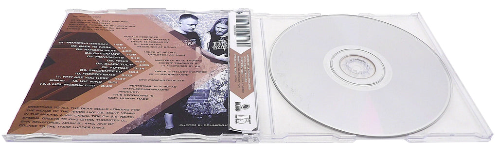 CD + Maxi Jewel Case & J-Card Inlay